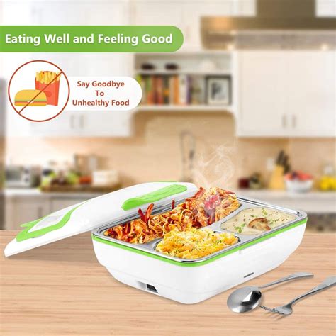 do you add water to yohoolyo electric lunch box|Electric Lunch Box Food Heater, 3 in 1 Faster Heated .